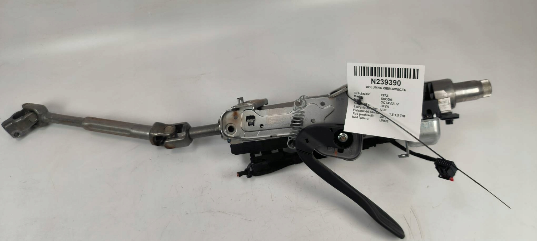 steering wheel rod 5WB419502F SKODA OCTAVIA IV