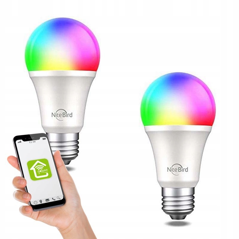 

Gosund Smart żarówka Led Nite Bird Rgb E27 2szt