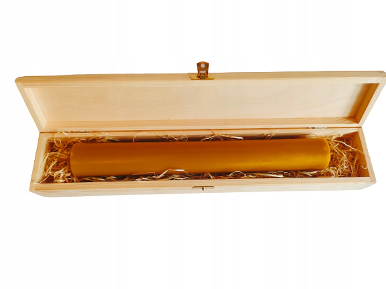 Hrobka ze včelího vosku v dřevěné krabičce