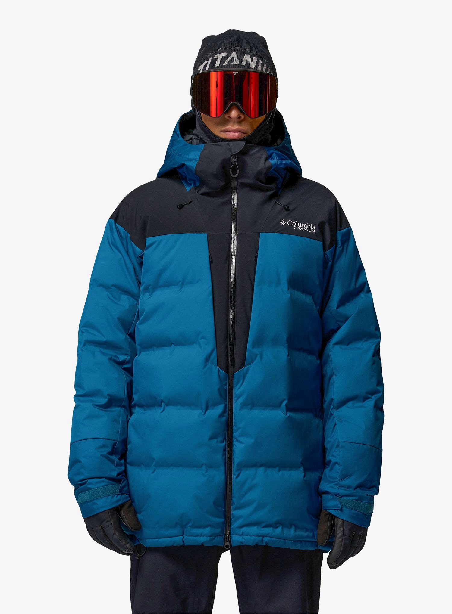 Kurtka narciarska Columbia Glacier Ridge Down Jacket phoenix blue/blk S