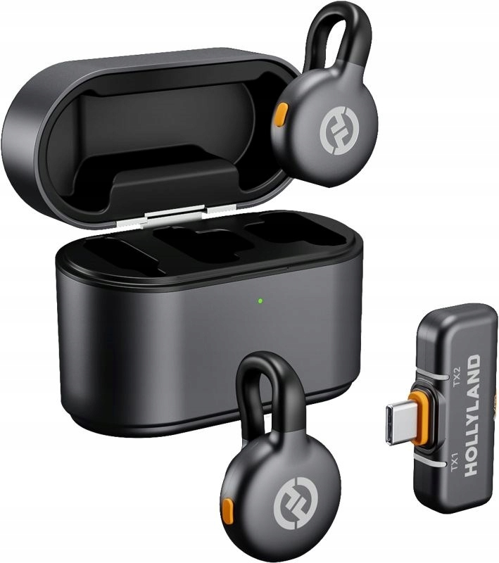 Hollyland Lark M2S Duo Wireless Lavalier Microphone with Usb-c Plug…