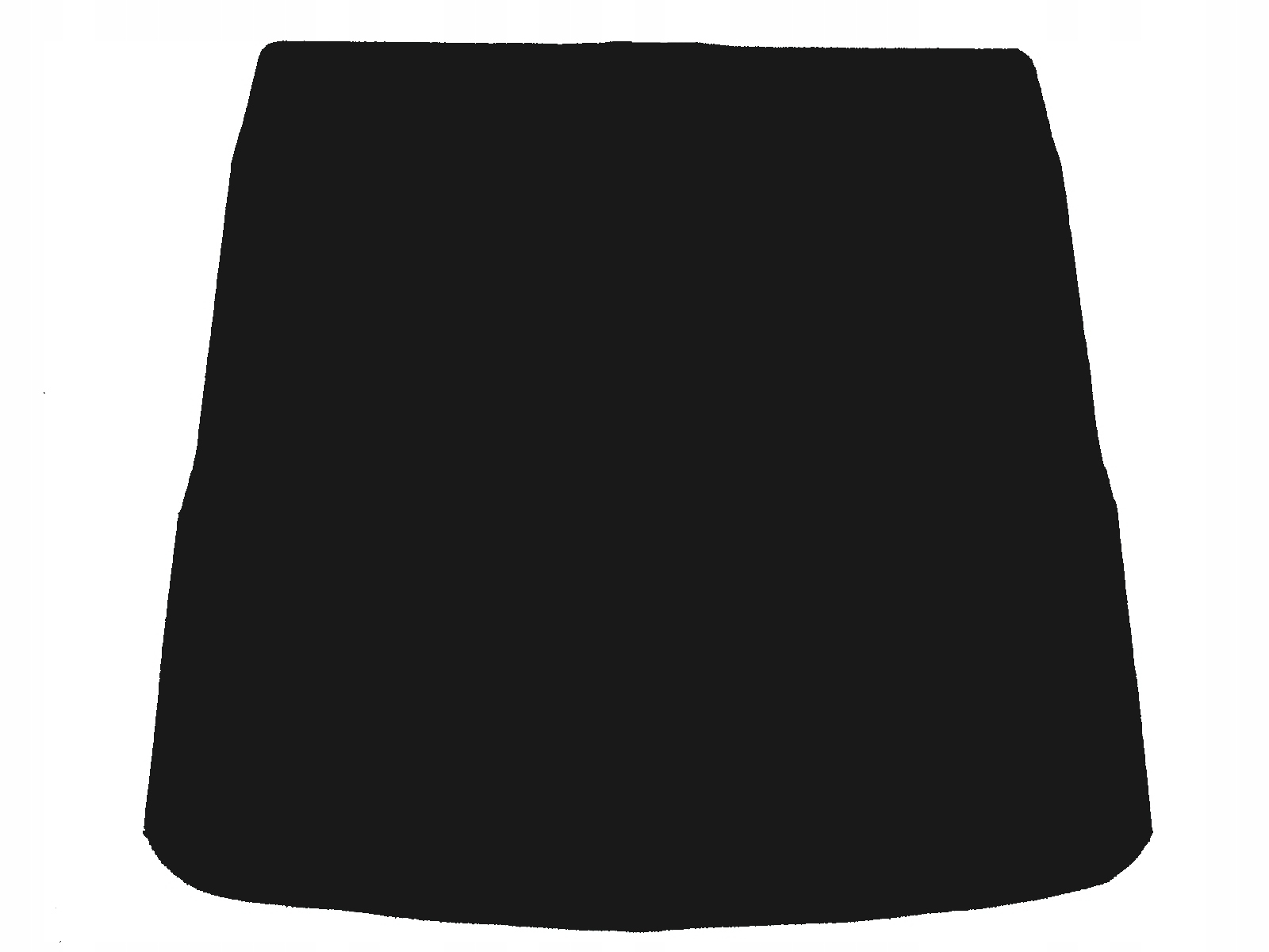 Mata welurowa bagażnika Antracyt do Audi E-Tron elektryczny Suv, e-tron Spo