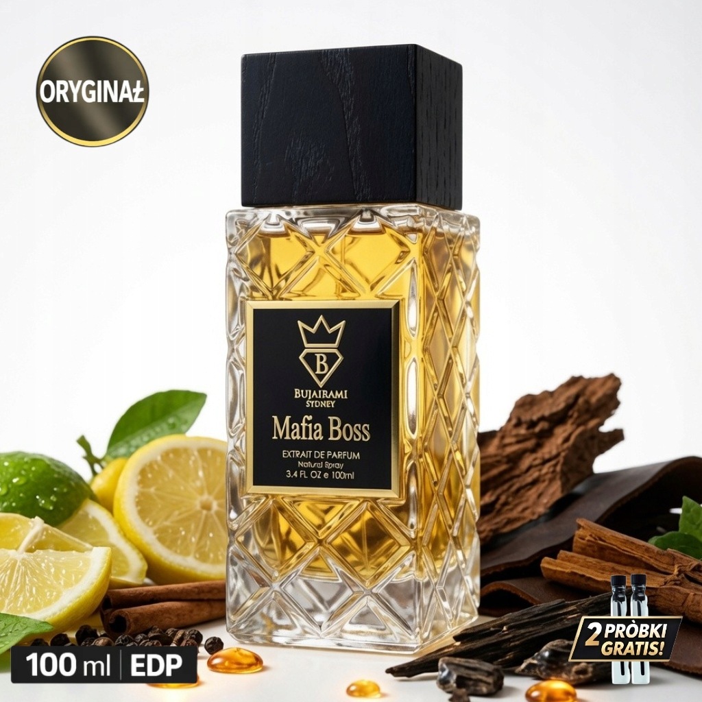 Perfumy Bujairami Mafia Boss 100 ML 2 Próbki