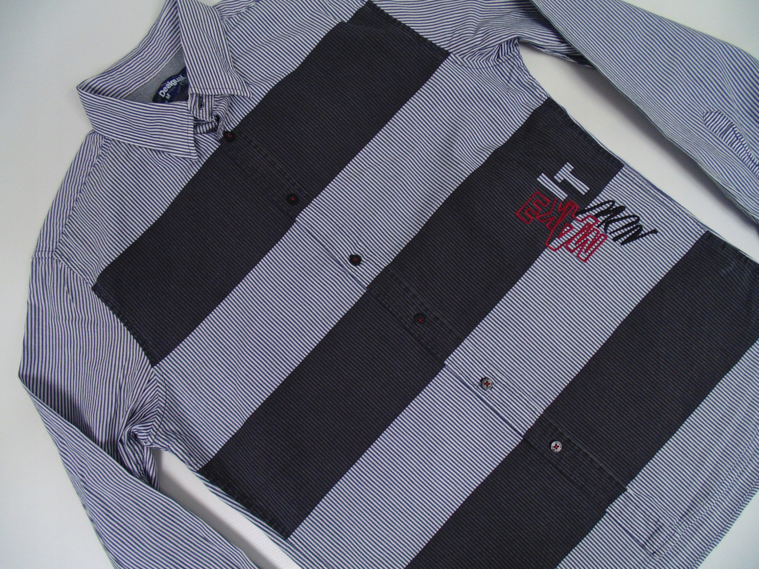 DESIGUAL REGULAR FIT MESKA KOSZULA __ M Marka Desigual