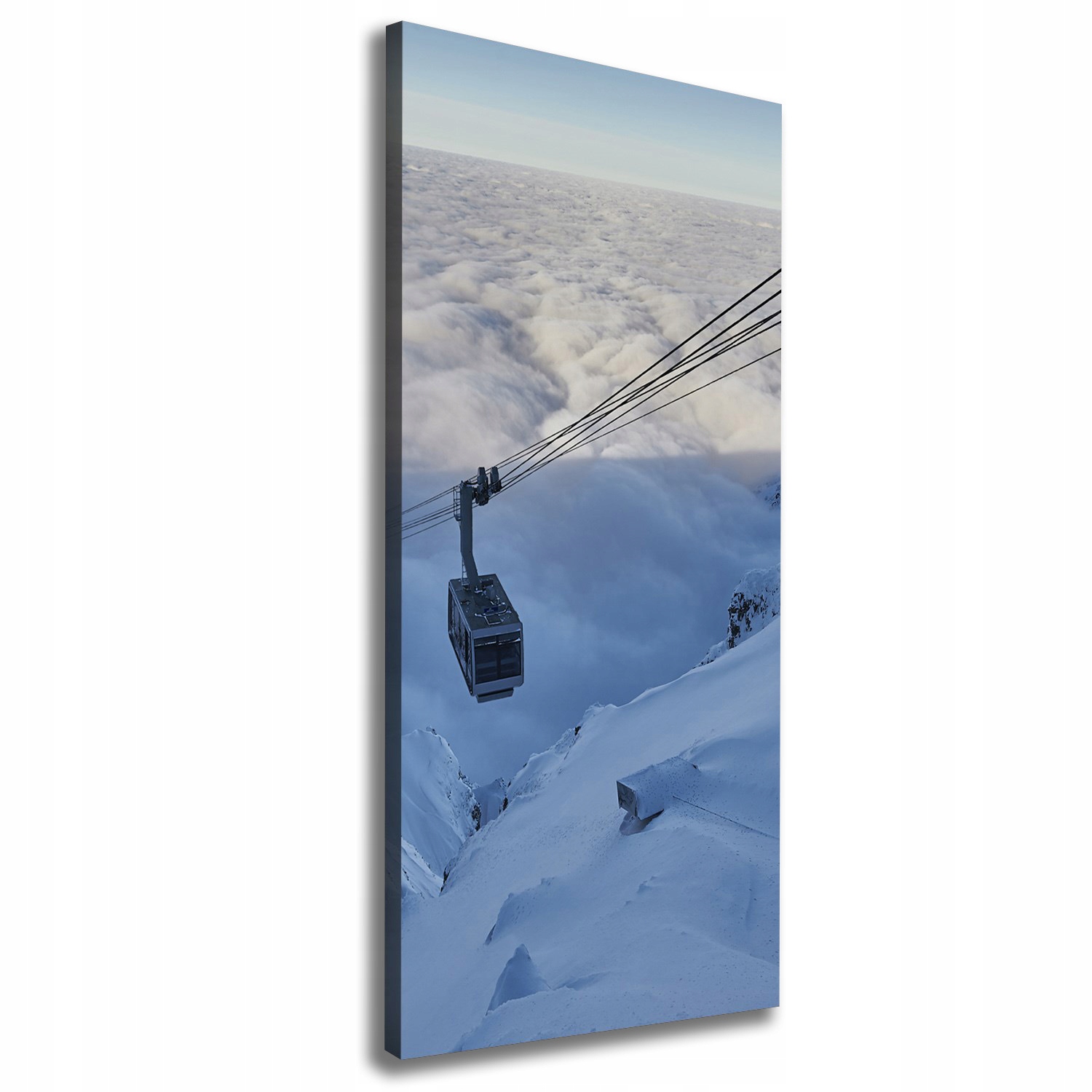 

Foto obraz na płótnie Kolejka górska 50x125 cm