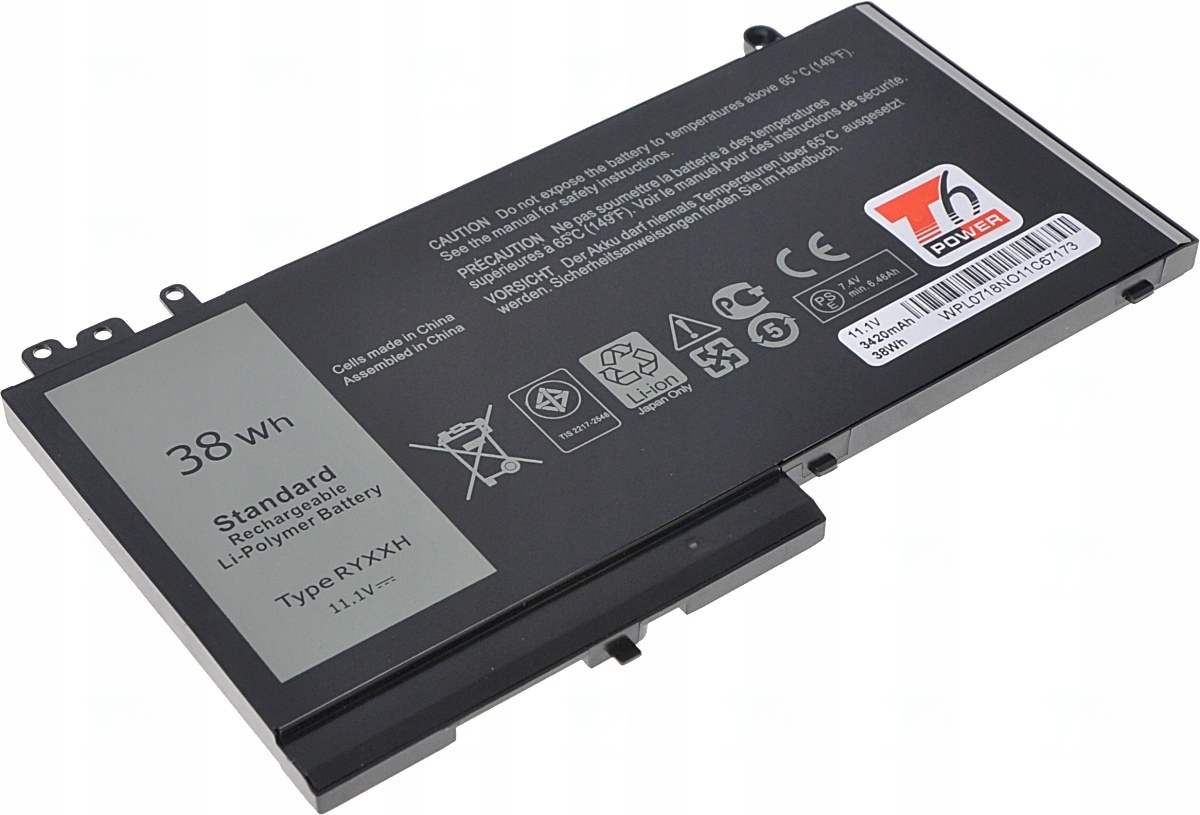 Batéria T6 Power Dell Latitude E5450, E5550, E5250, 3150, 3160, 3600mAh,…
