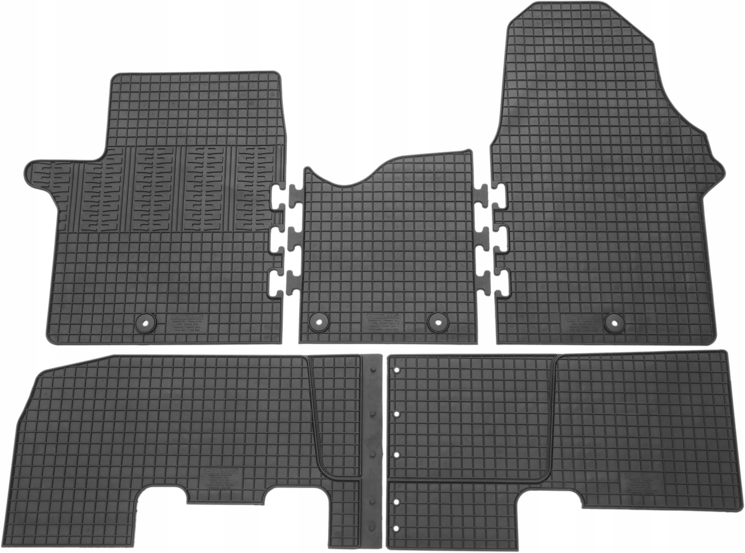 Килимки Cikcar резинові Rmcikope000141 5 el.