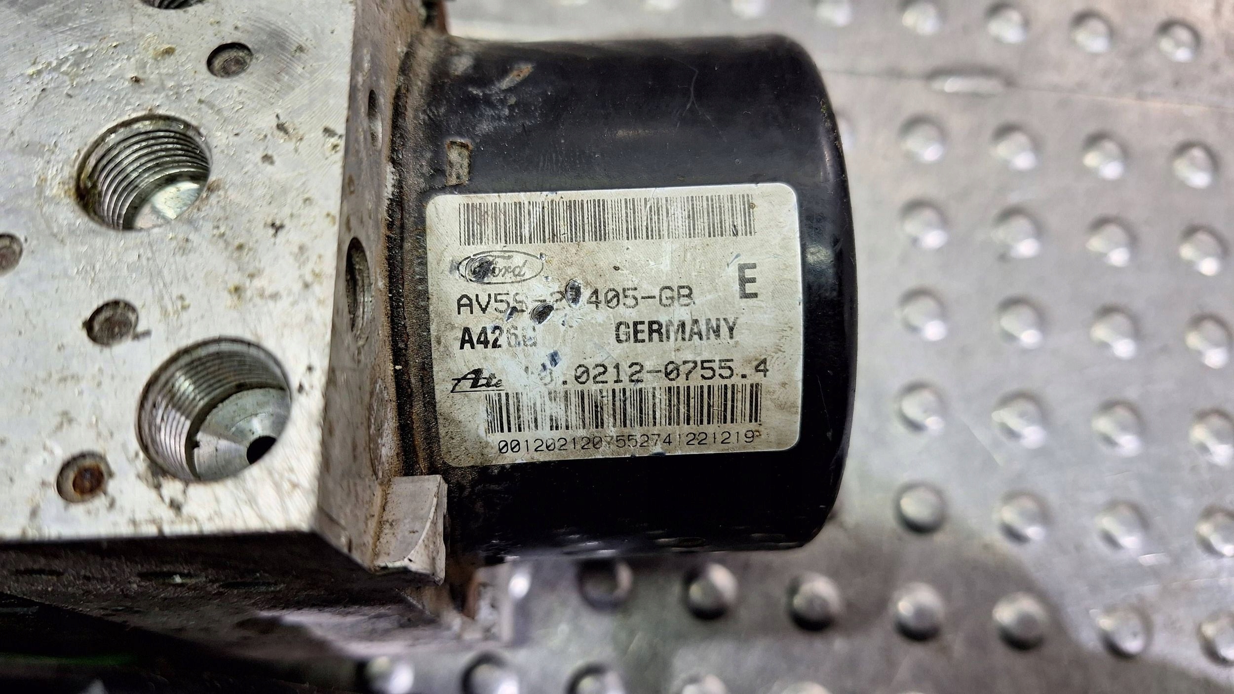 pump control unit ABS AV59-2C405-GB 10.0961-0150.3 FORD FIESTA MK7
