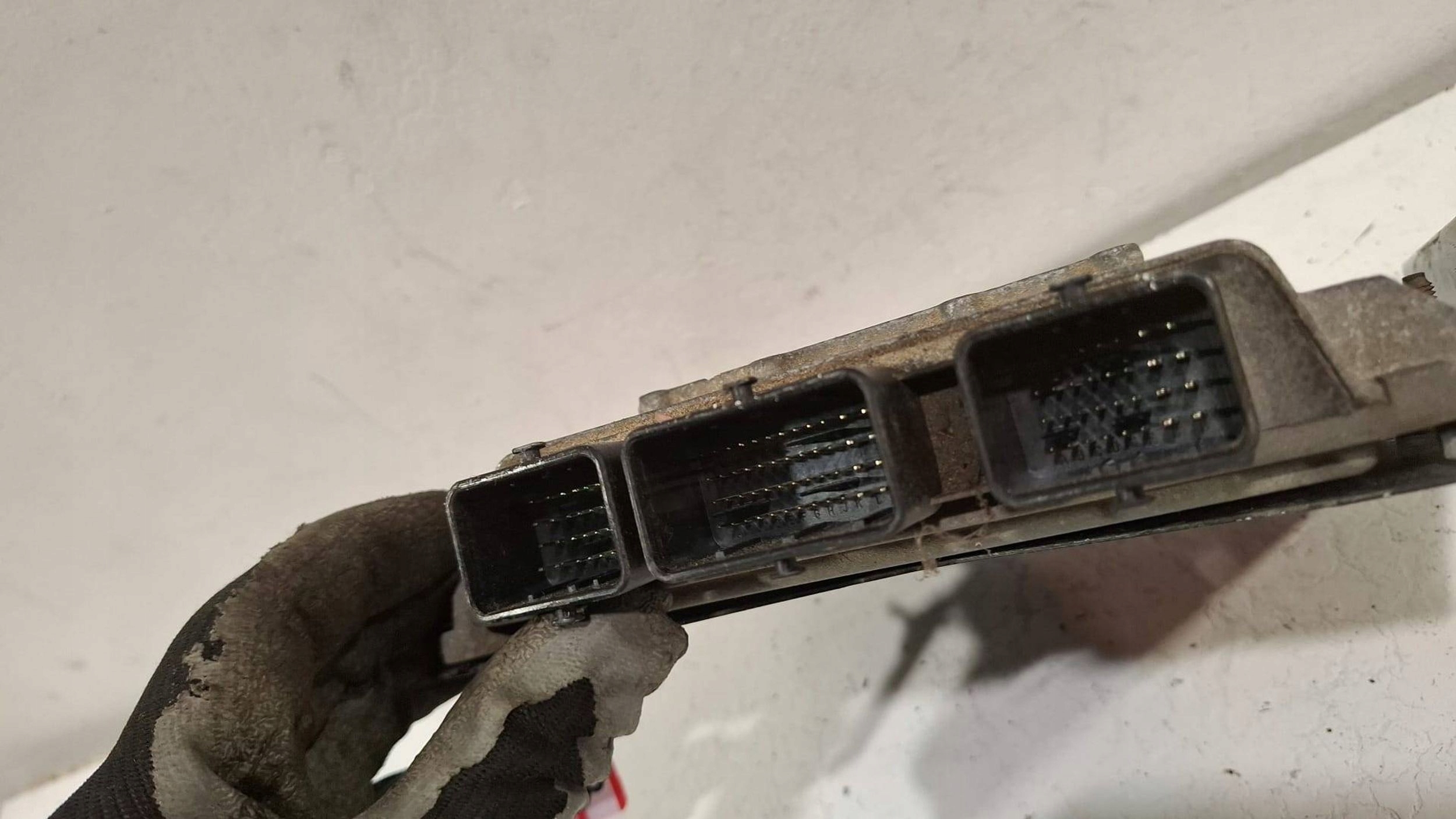 control unit of the engine computer 5WS40021FT Citroen Peugeot 1.4 HDI