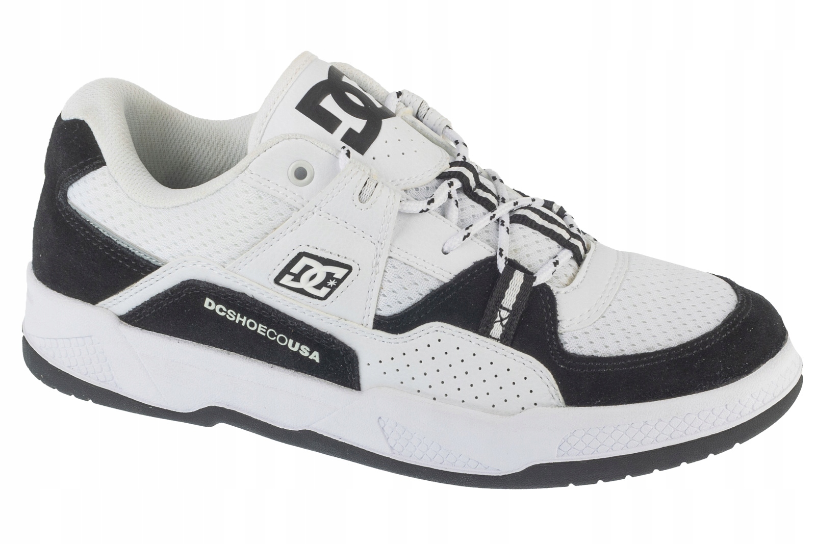 DC Shoes Construct [43] Tenisky Pánské boty Síťovina Bílá