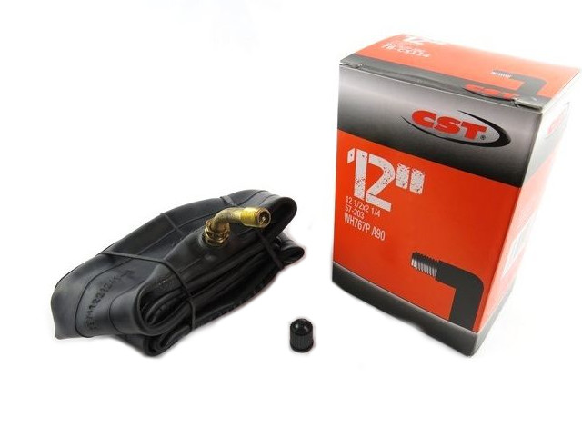 

Dętka Cst 12.5” x 2.25 gięty zawór 90° do Wózków