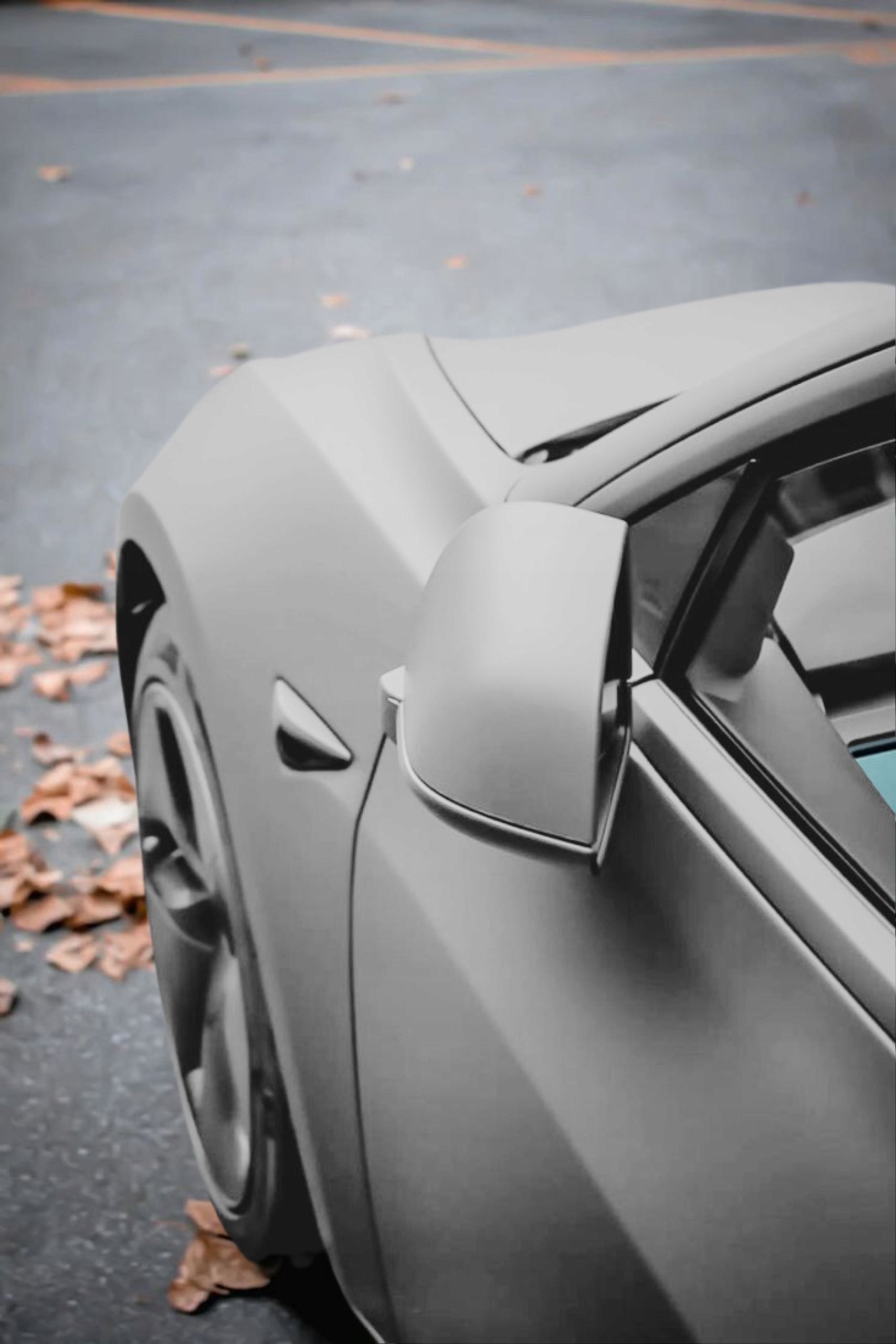 FOLIA OKLEINA MEBLOWA NA MEBLE MATOWA SZARA 100cm Kolor szary