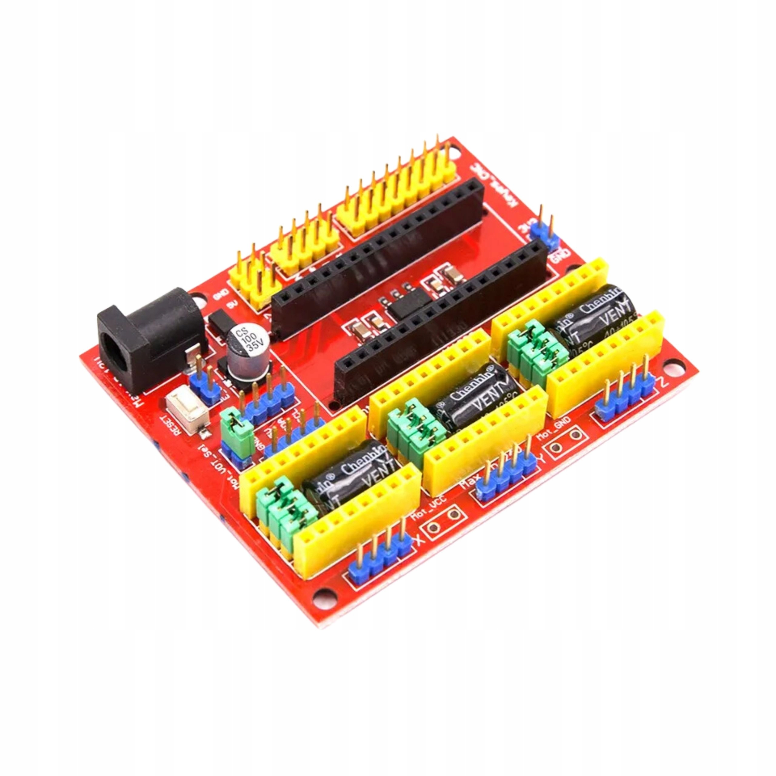 MODUŁ SHIELD CNC V4 STEROWNIK 3D DO BUDOWY FREZARKI DRUK 3D ZGODNY Z UNO Stan opakowania oryginalne