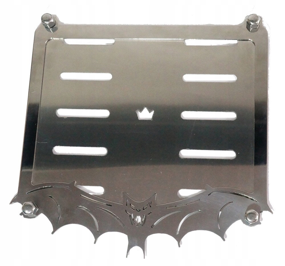 STYLOWA RAMKA TABLICY REJESTRACYJNEJ CHROM CHOPPER