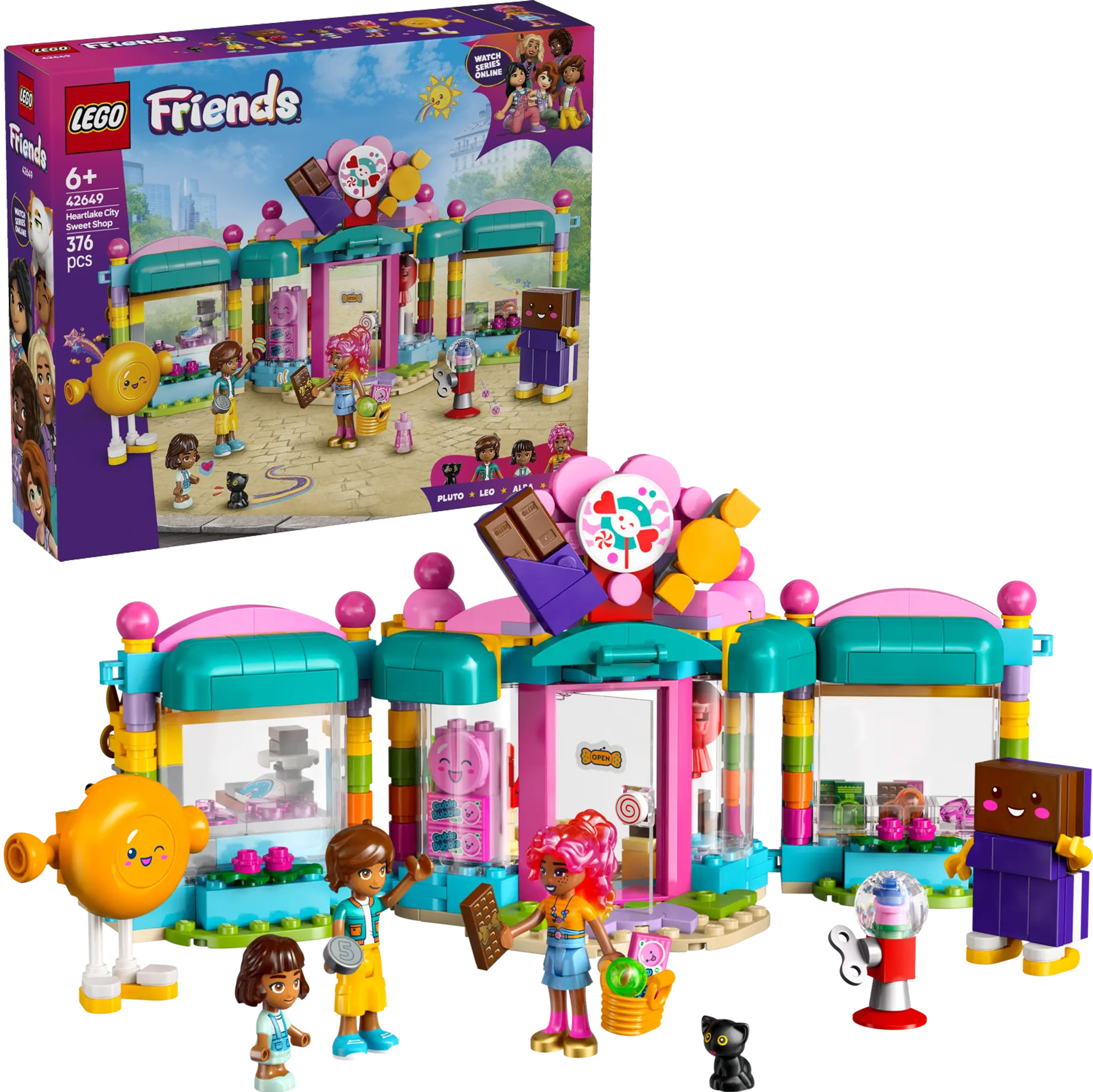 Lego Friends Obchod s cukrovinkami v městečku Heartlake 42649