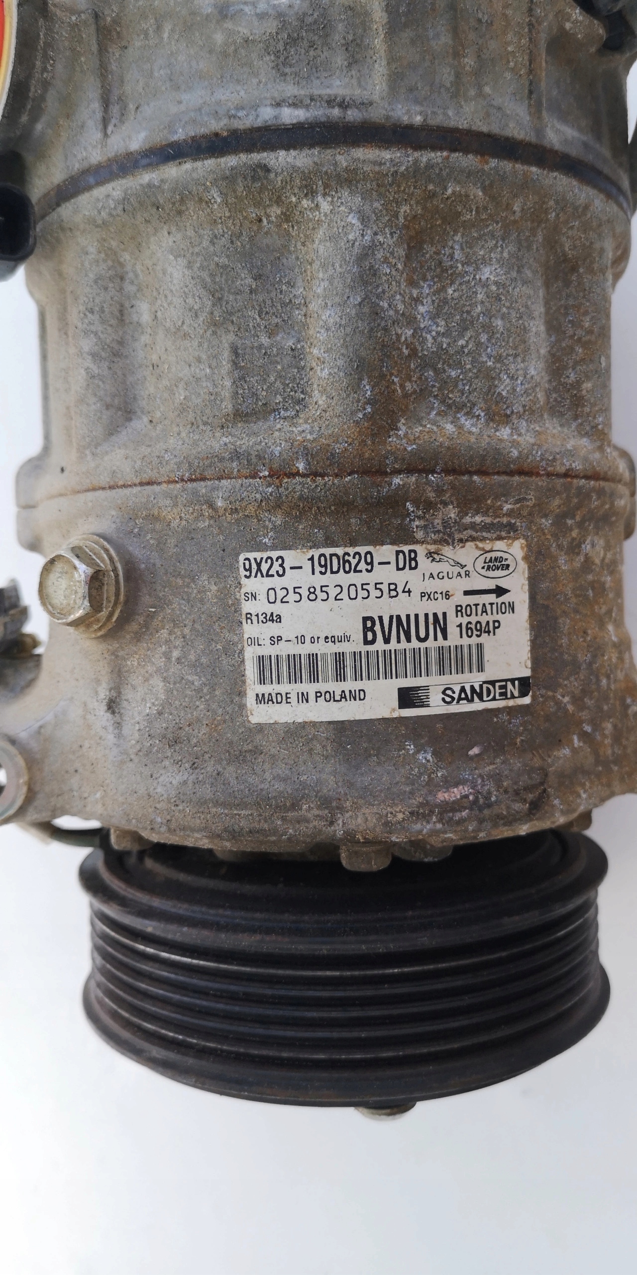 RANGE ROVER JAGUAR 9X23-19D629-DB compressor; KLIMAT