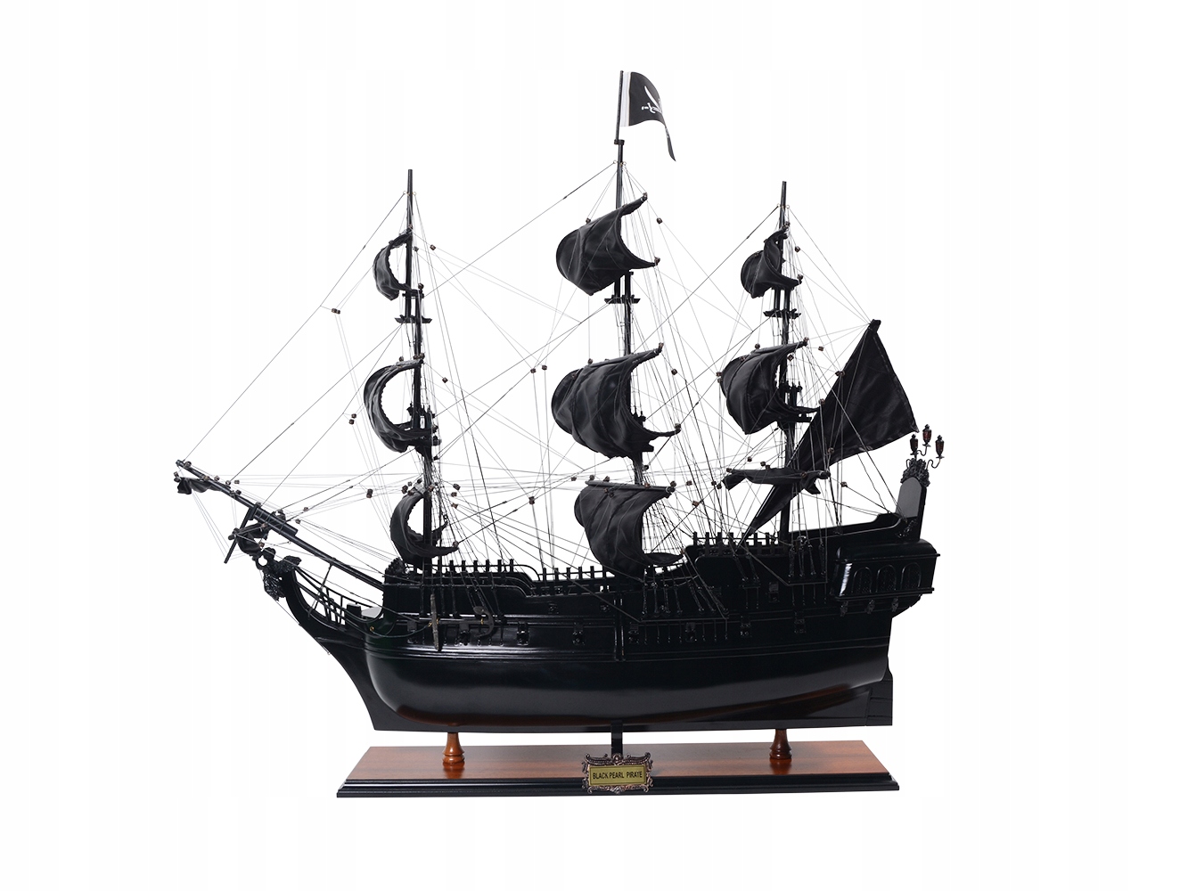 Model Żaglowca Czarna Perła Złożony 94cm Ekskluzywny Galeon Piracki Premium