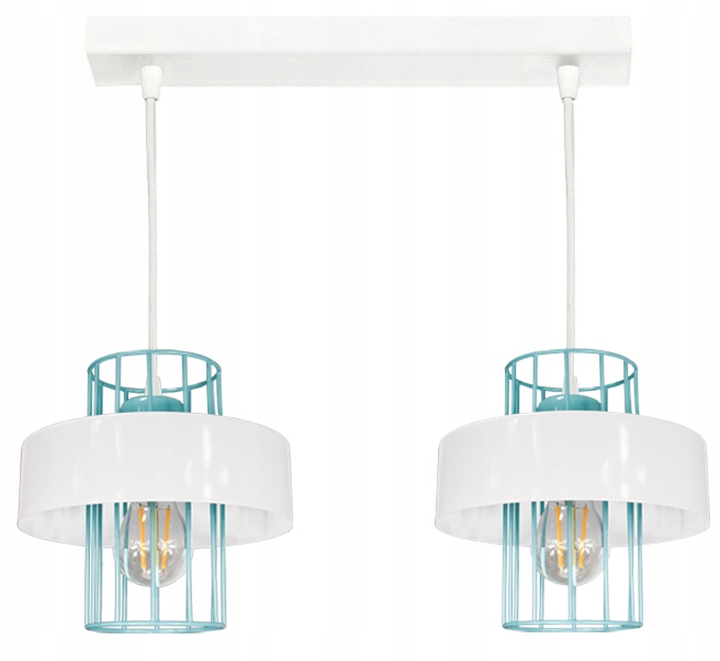 Lustr závěsné stropní svítidlo stropní svítidlo Loft bílá lampa do obývacího pokoje nad stůl