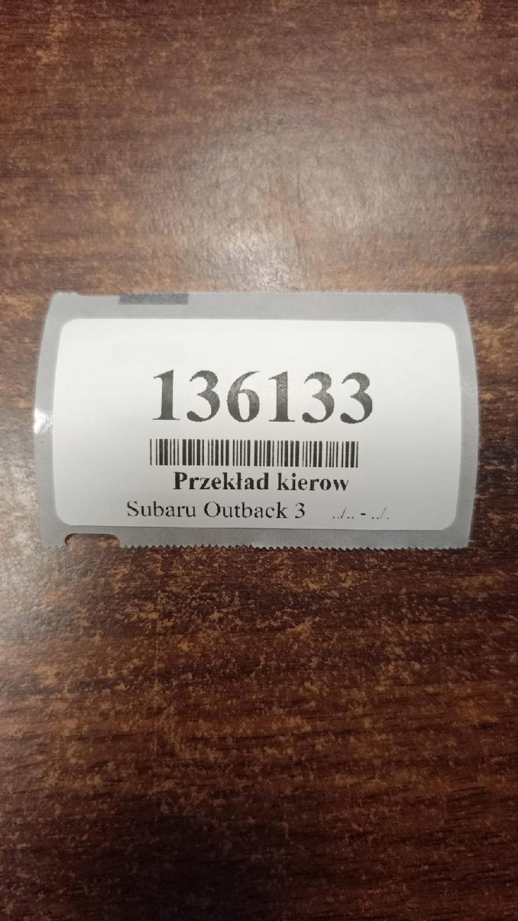 SUBARU OUTBACK III servo control AG030LH
