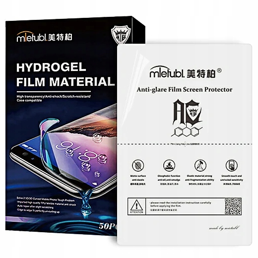 Folia Tablet Hydrożel Hydrożelowa Hd Clear Mietubl 10szt. do Tabletu do 15"