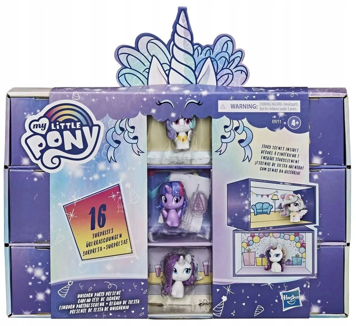 My Little Pony Unicorn Jednorożec brokatowe kucyki