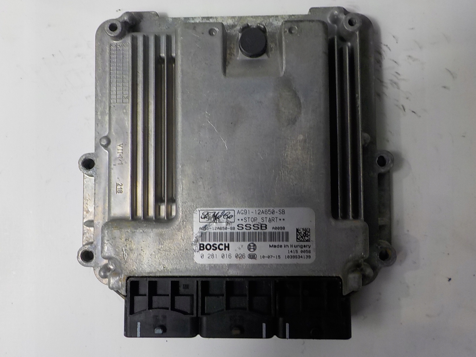 LAND ROVER FREELANDER II computer control unit AG91-12A650-SB 0281016026