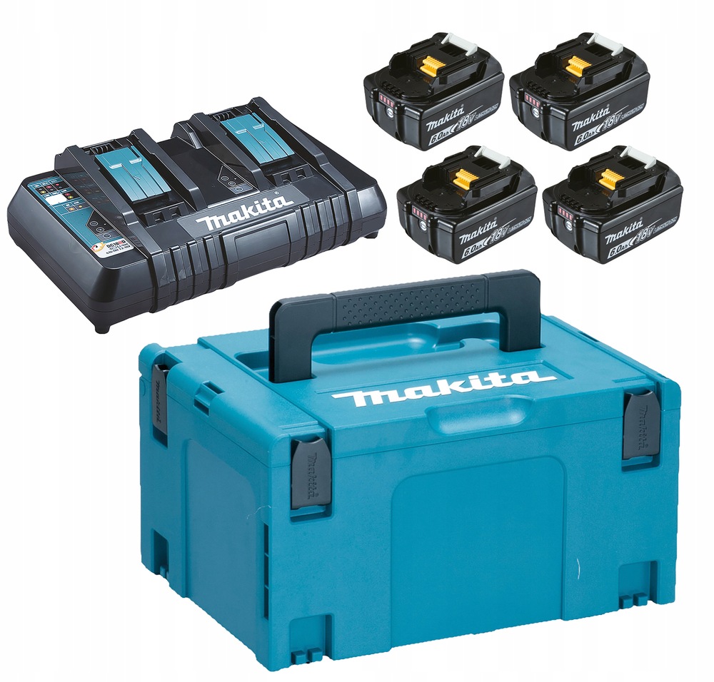 Akumulátor pro elektrické nářadí Makita 18 V 6,0 Ah Li-Ion 4 ks