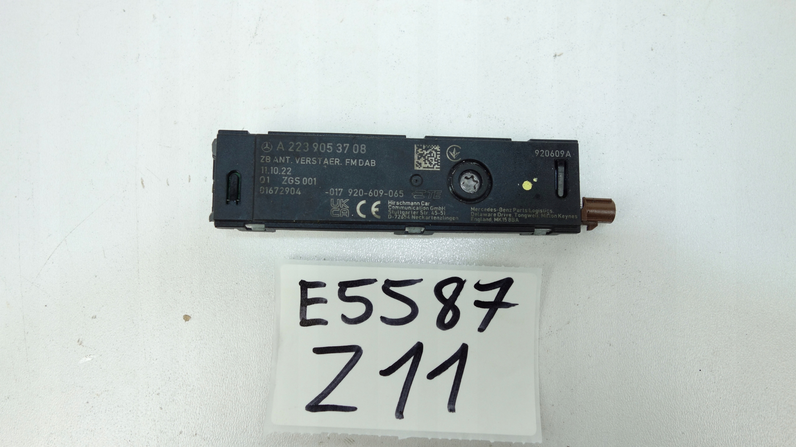 module amplifier ANTENY MERCEDES C W206 2021- A2239053708