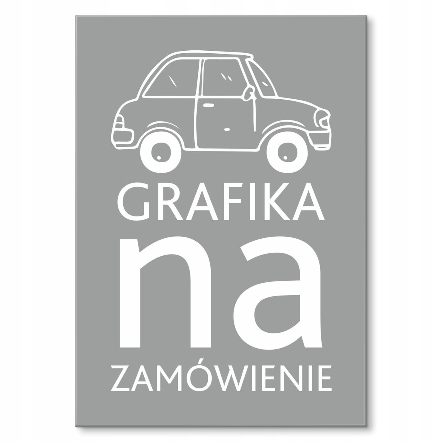 Kovový plagát Grafika na objednávku Darček 42 x 59 cm