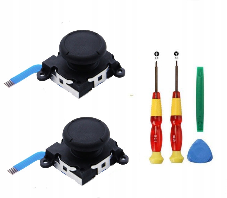 Sada na opravu 6v1 Joy-Con 2xjoystick Nástroje