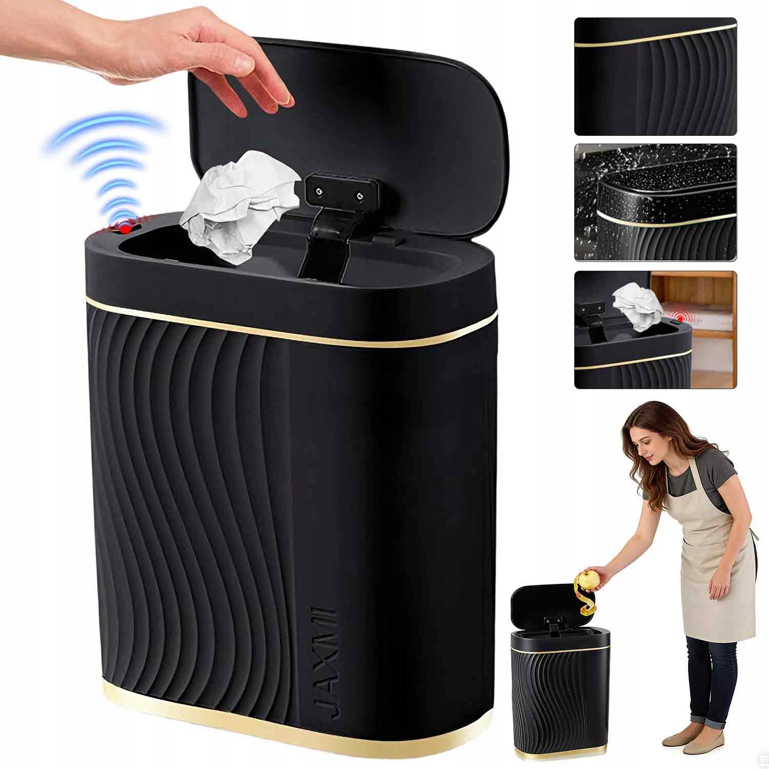 odpadkový koš s 8l senzorem, bezdotykový, automatický, tichý