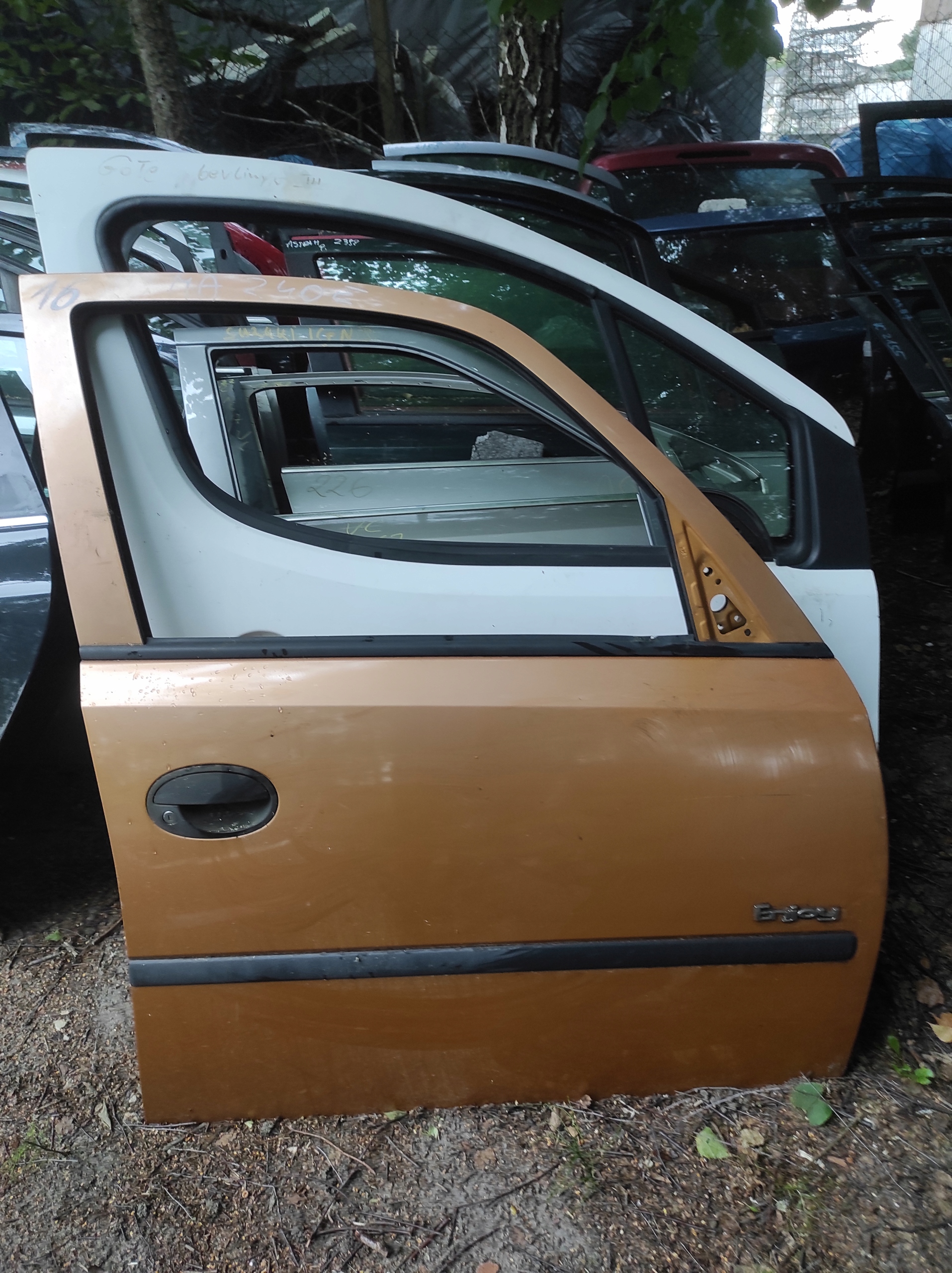 door right front right front Opel Meriva A Z40E