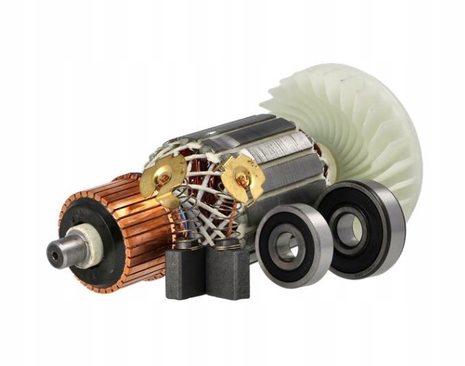 Wirnik szlifierki Makita GA9020 GA9020R GA9020S Łożyska Szczotki