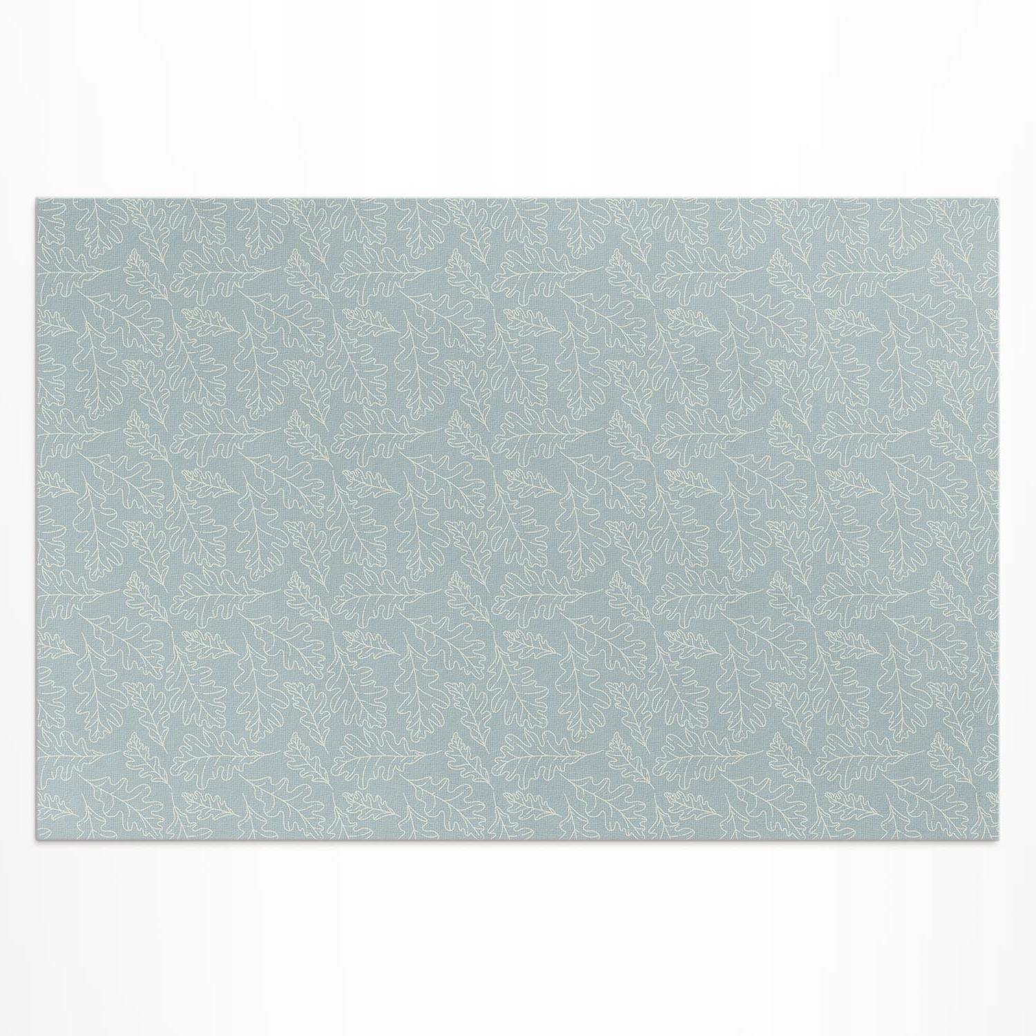 Balkónový vinylový koberec s Uv efektom Jemné listy orecha boho štýl 150 x 255 cm