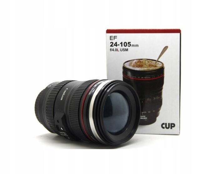 KUBEK TERMICZNY OBIEKTYW DWIE PRZYKRYWKI FOTOGRAF Model ZS-00028
