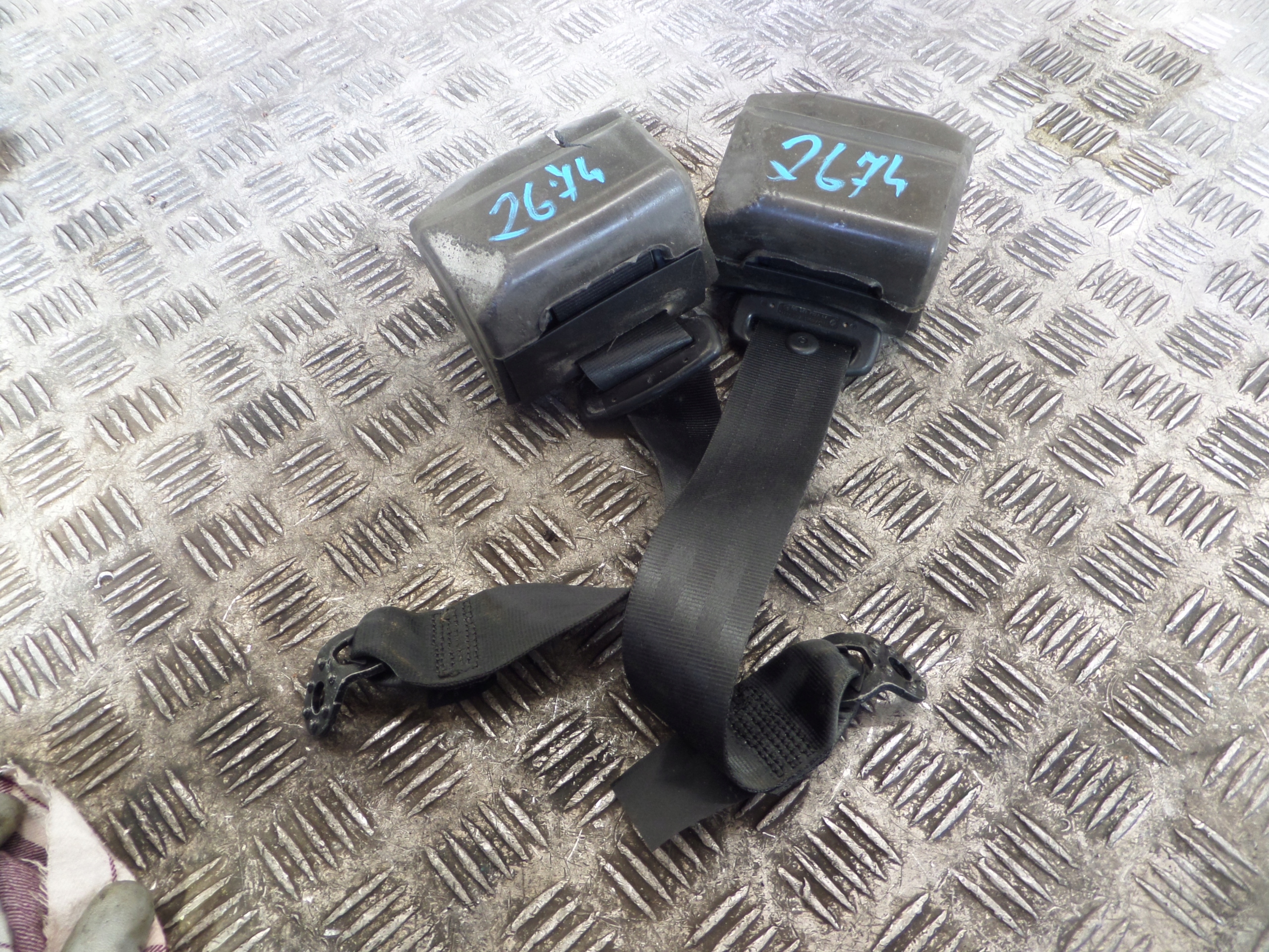 Gurten Sicherheits hinten SEAT OE 6J0857805A