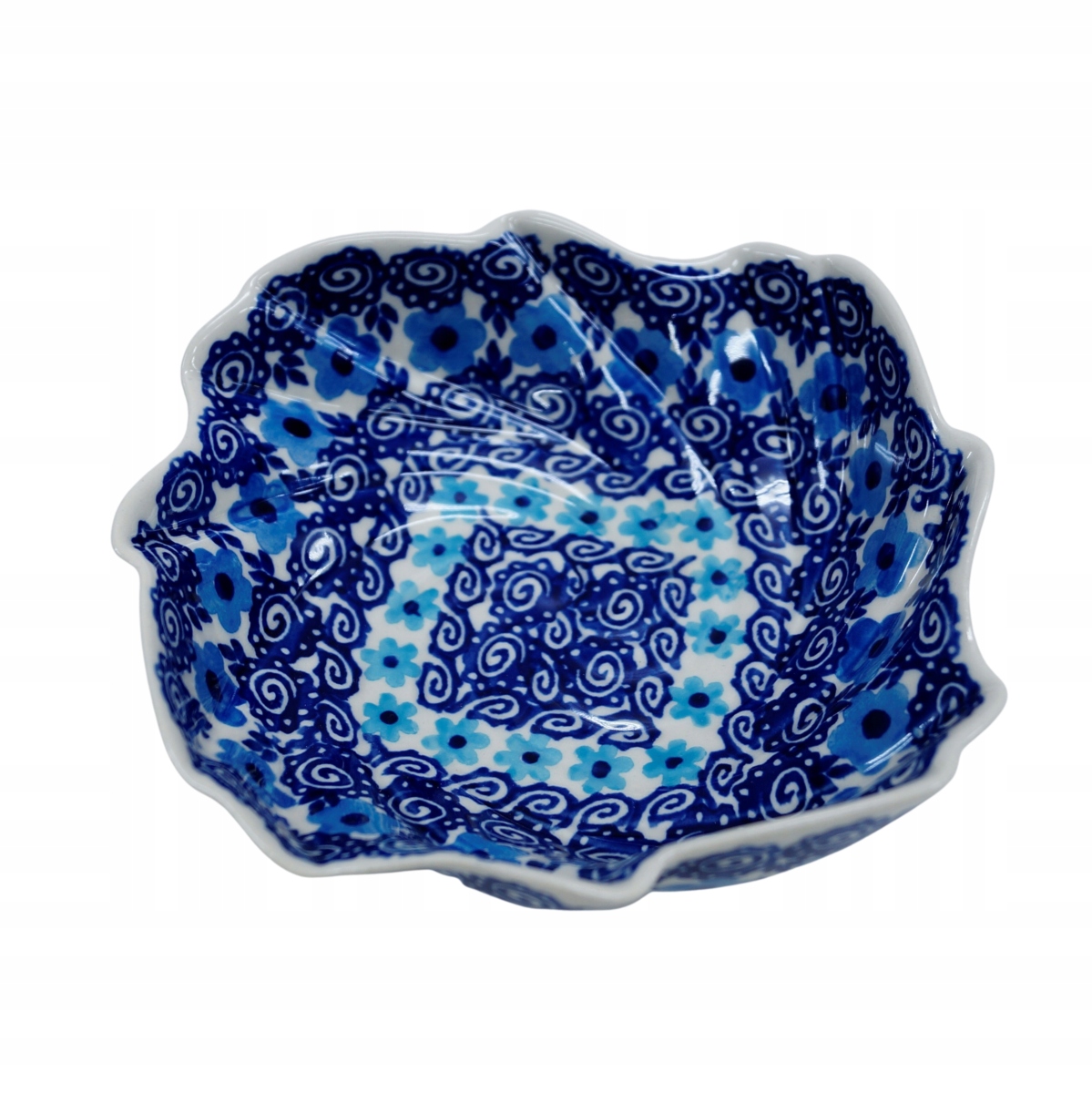 

Ceramiczna miska kręcona mała Bolesławiec