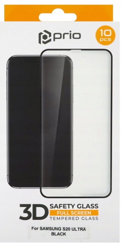 10kusů Tvrzené Sklo 3D pro Samsung S20 Ultra