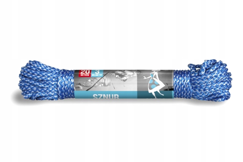 

Linka Do Bielizny fi .3mm X 20m Suszenie Prania