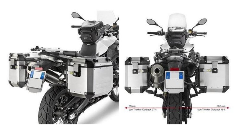 Rám Bočných Kufrov Monokey Cam Side Bmw F 650 Gs F 800 Gs (08-17)