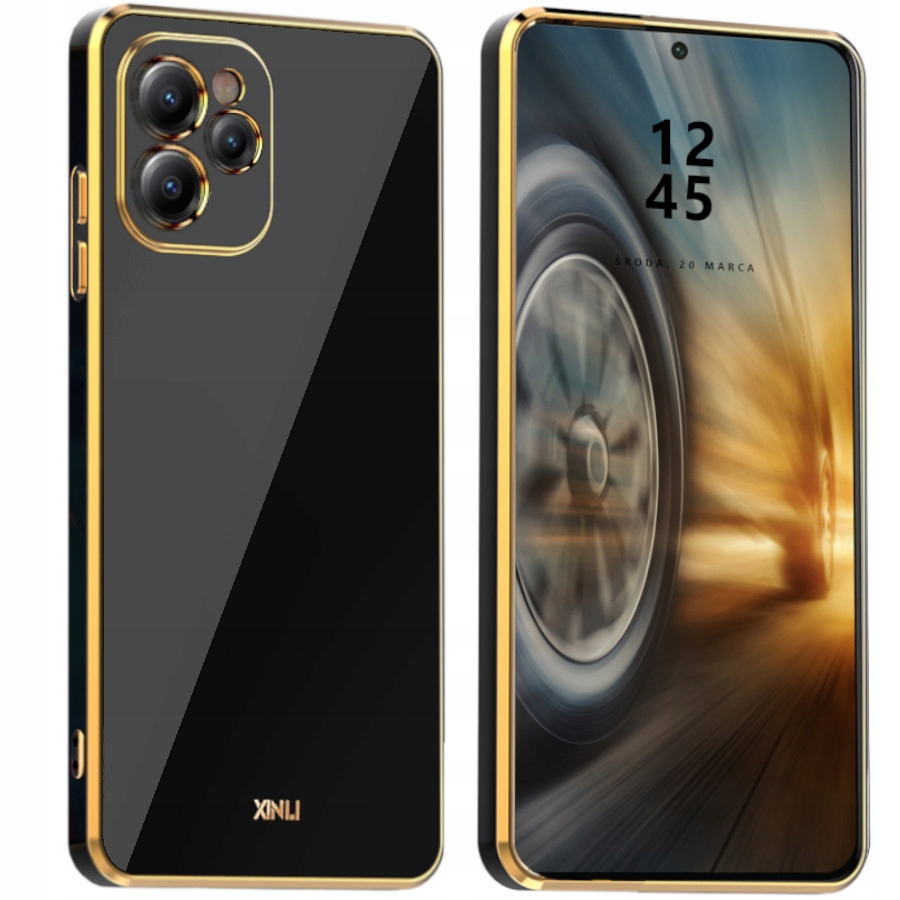 

Etui Case Glamour Do Poco X5 Pro 5G Szkło