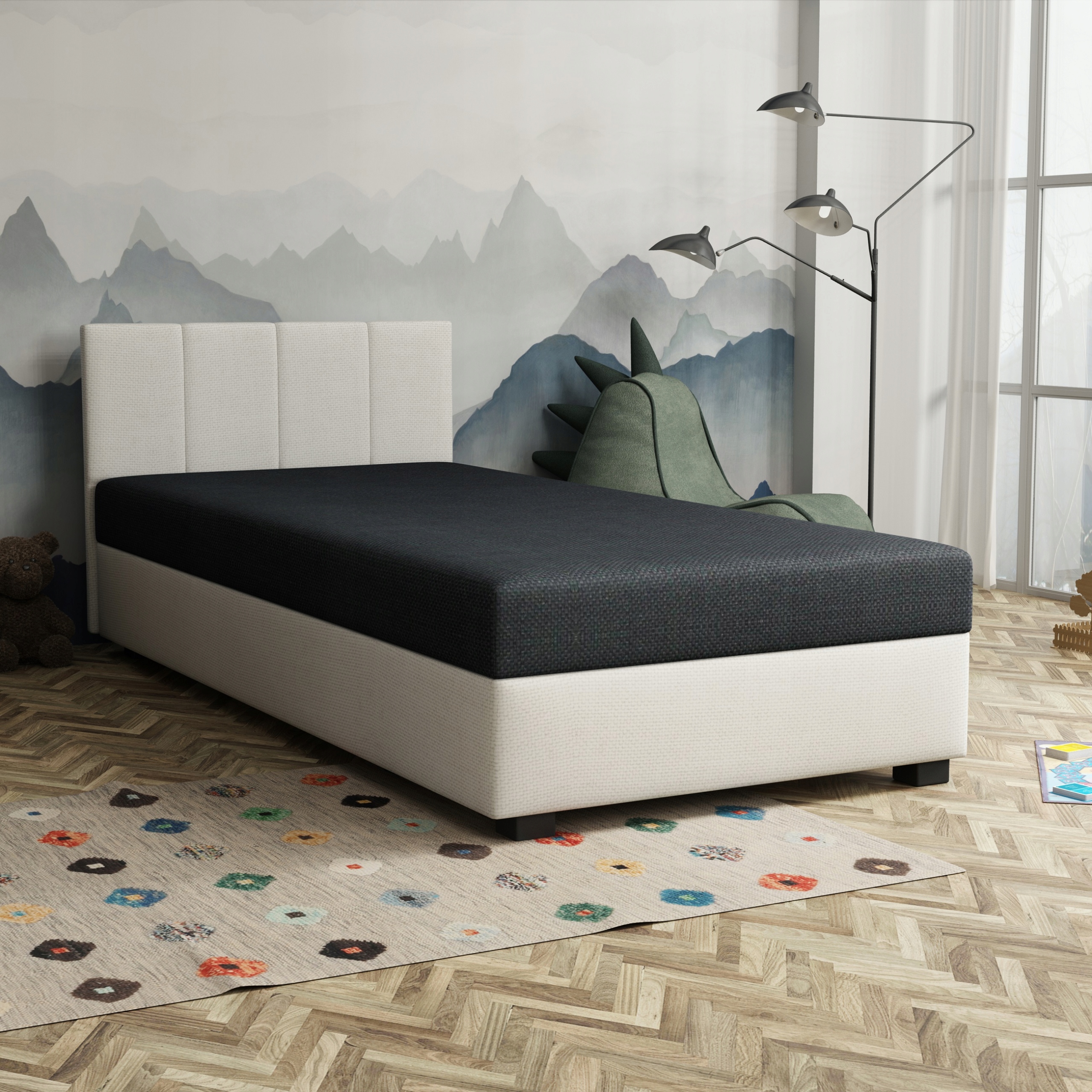 Postel pro mláděž 120x200 Adel Jednolůžkový gauč s matrací