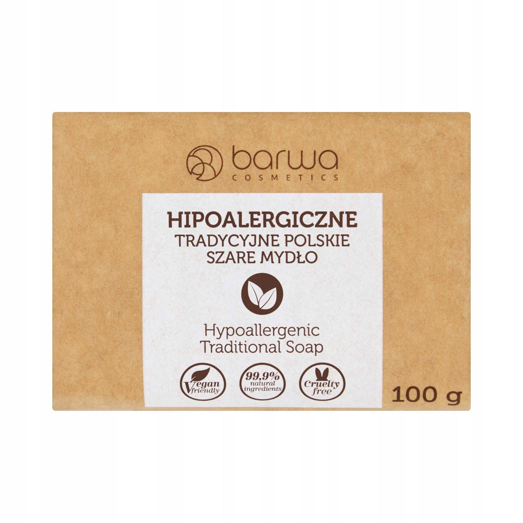 

Barwa Hipo Mydło W Kostce 100G Szare Naturalne