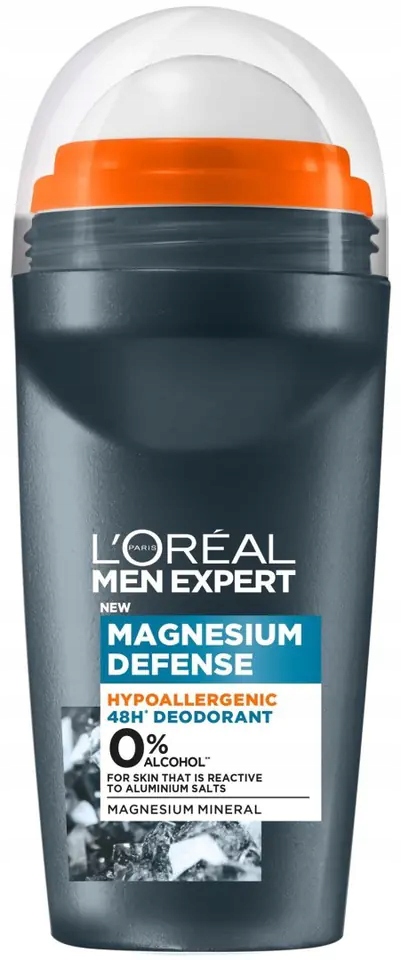 LOREAL MEN EXPERT ROLL-ON 50ML MAGNESIUM DEFENS