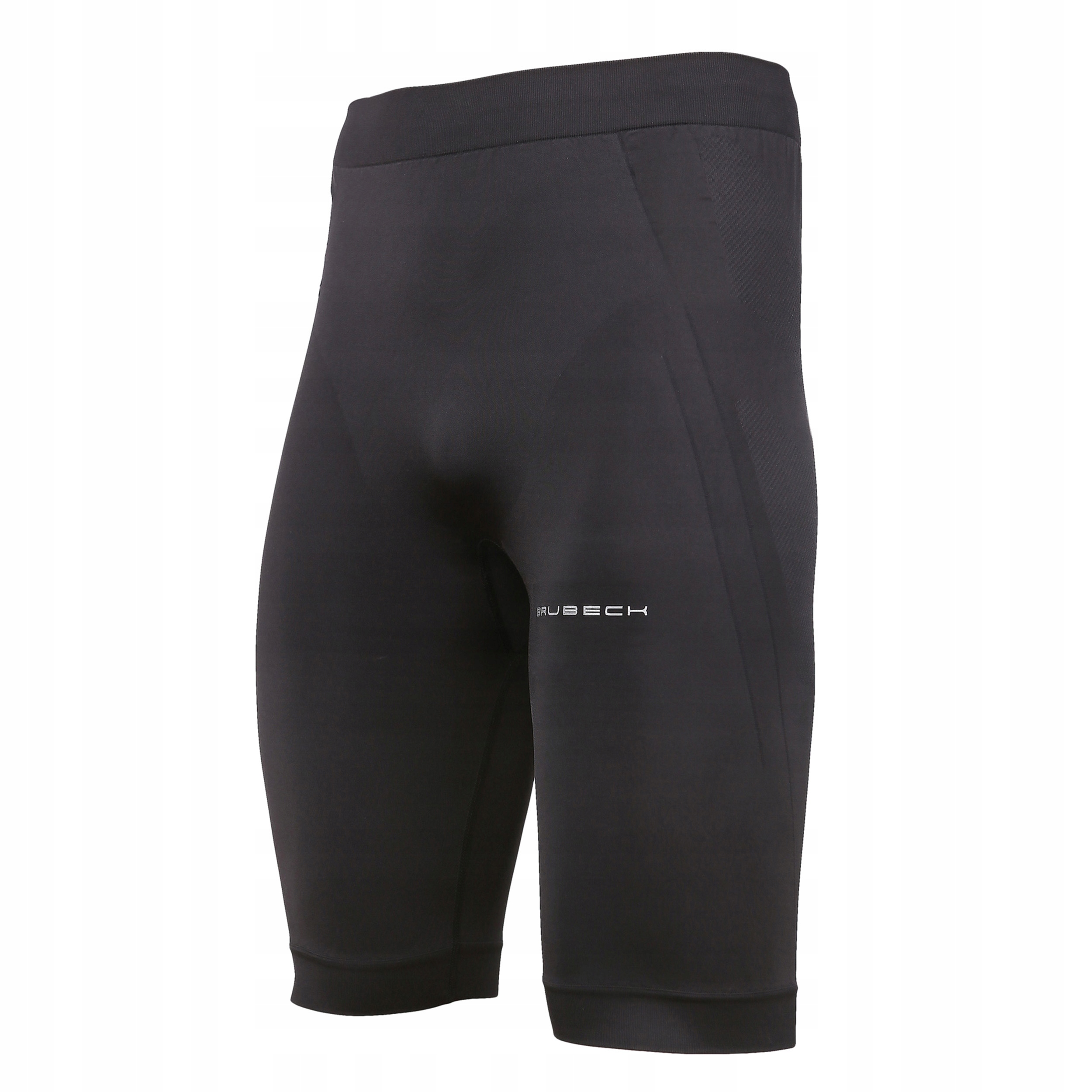 Spodenki termoaktywne do biegania Brubeck Running Force czarne XXL