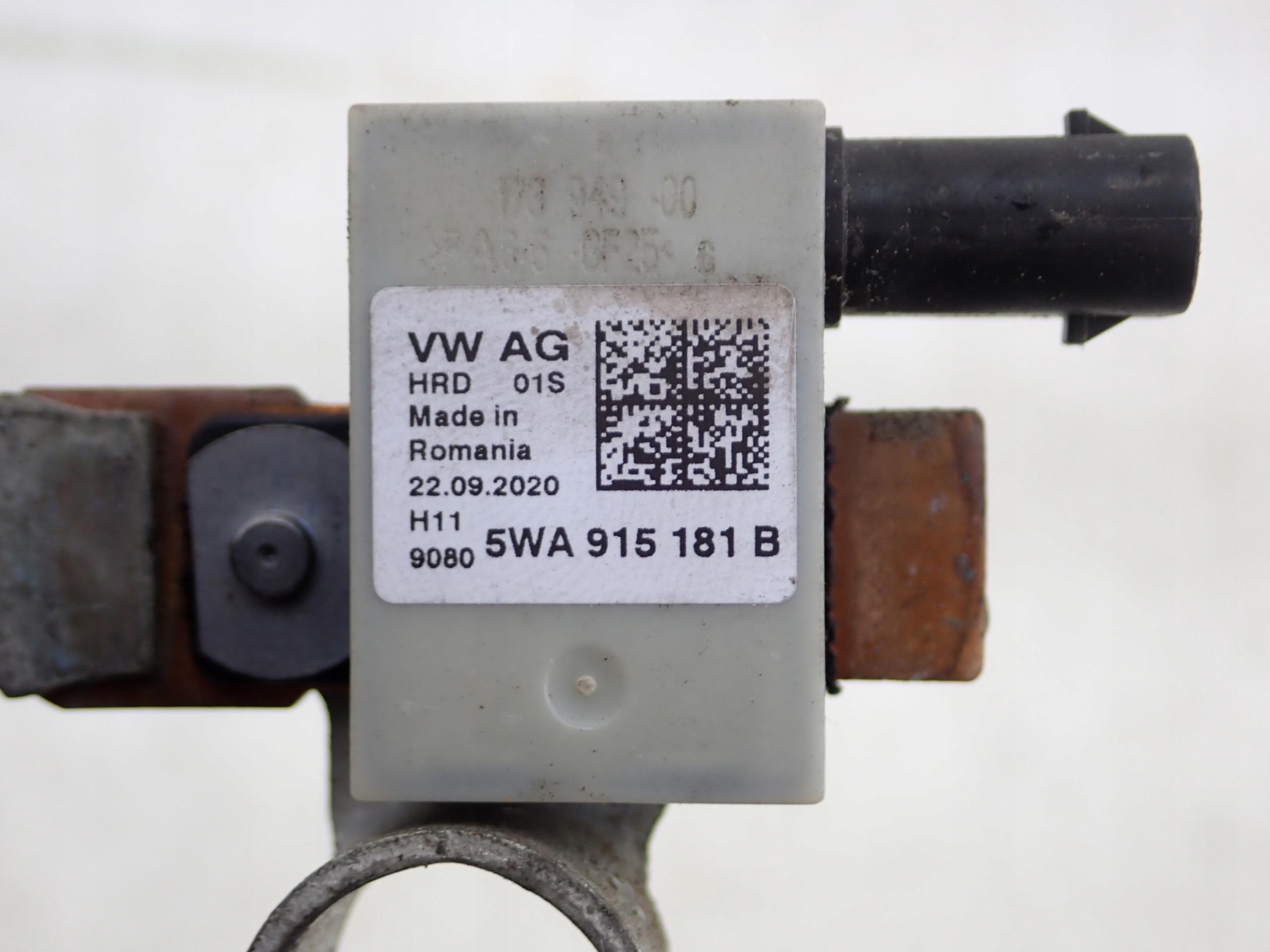 VW AUDI Klemme AKUMULATORA Minus 5WA915181B