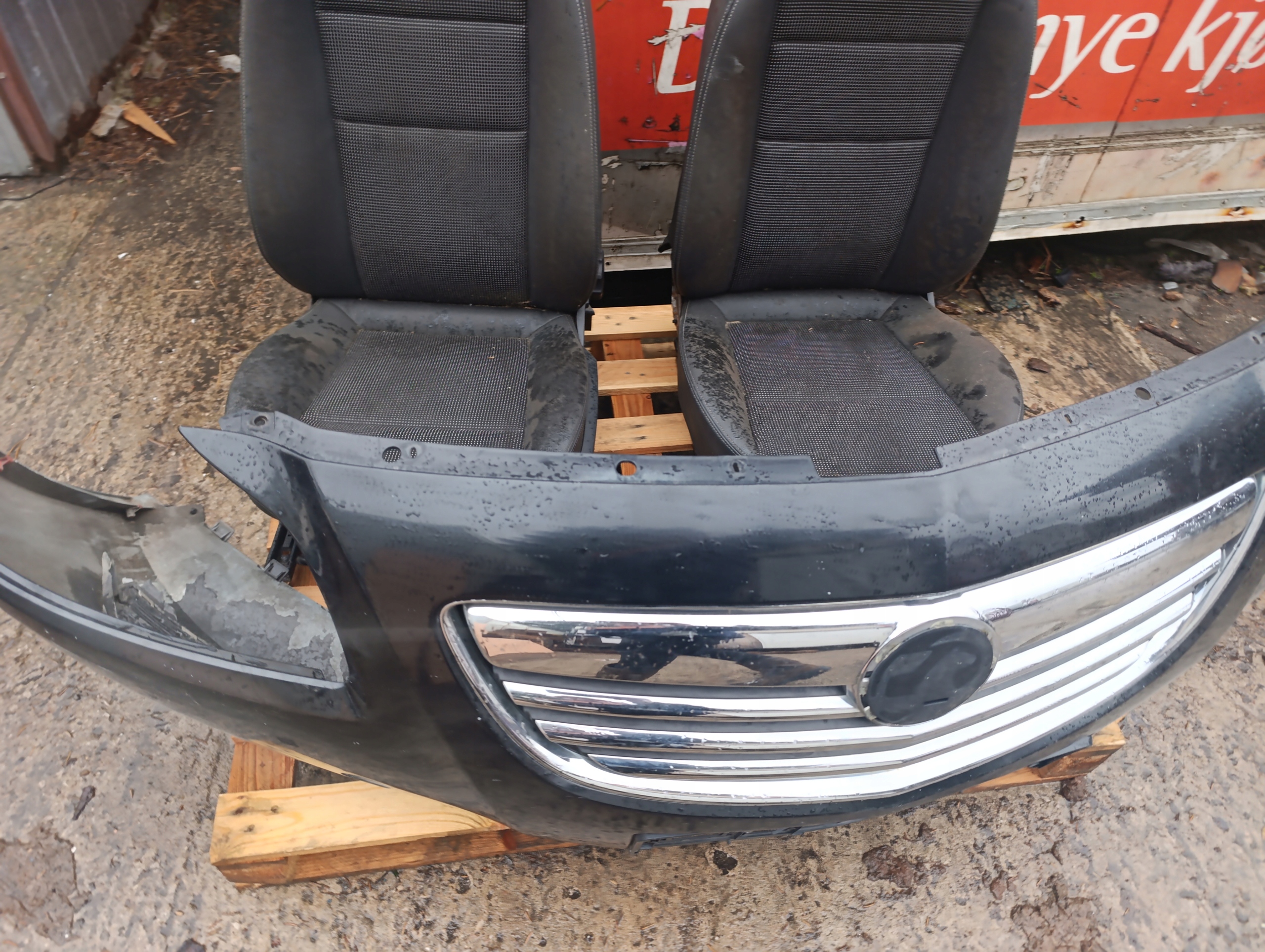 bumper front przedlift Opel Insignia a z22c