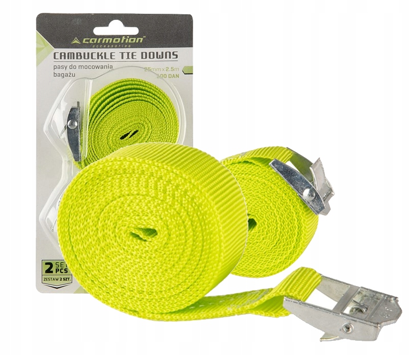 Pasy Transportowe Mocujące do Bagażu 25 mm 250 cm