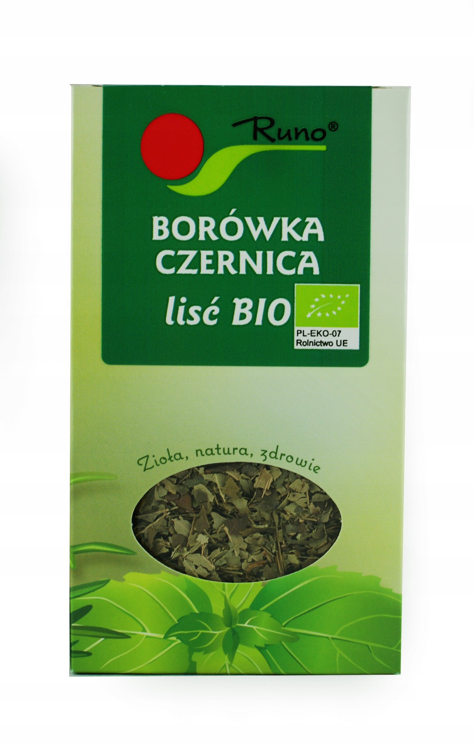 

Borówka czernica jagoda liść Bio 50g Certyfikat
