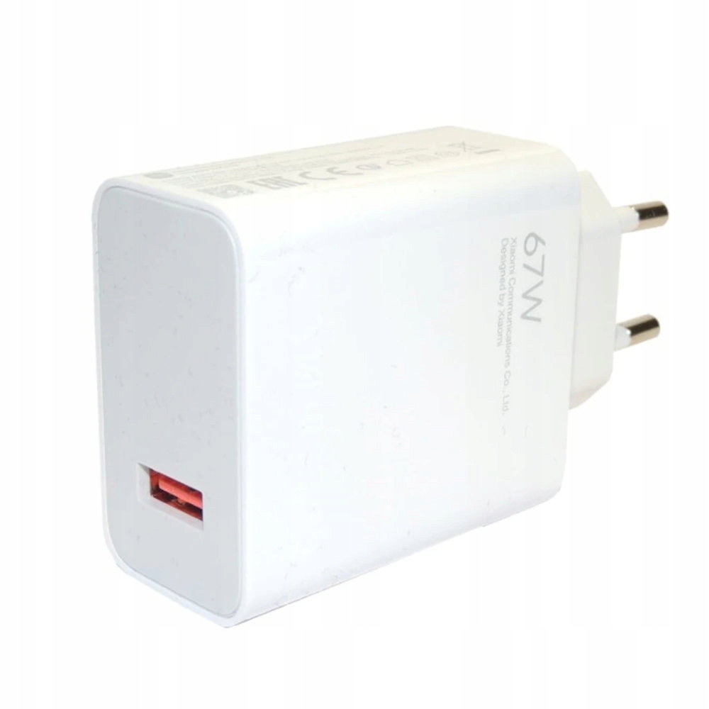 Ładowarka Xiaomi MDY-12-EH 67W 6.2A TURBO USB-C + kabel USBC ORYGINALNA Kod producenta 40035